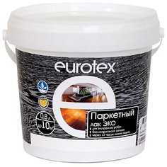 Лак EUROTEX Паркетный ЭКО матовый полиакриловый прозрачный 5 л