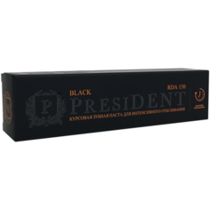 Зубная паста PresiDENT Black, 50 мл