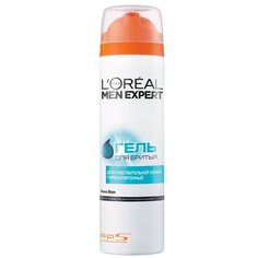 Гель для бритья для чувствительной кожи LOreal Paris, 200 мл