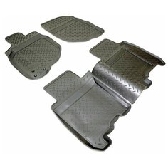 Комплект ковриков салона NorPlast NPL-Po-30-30 для Honda Jazz 4 шт. черный