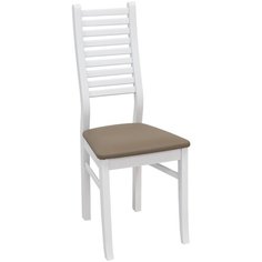 Стул Leset Кентукки Белый, обивка экокожа 514