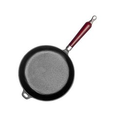 Сковорода чугунная с деревянной ручкой 22 х 5 см Fissman