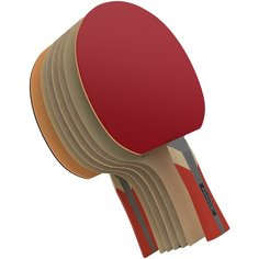 Ракетка для игры в настольный теннис в клубе и школе TTR 130 4* SPIN PONGORI X Декатлон Decathlon