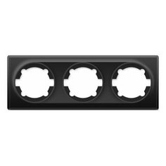 Рамка тройная OneKeyElectro (серия Florence) Теплолюкс