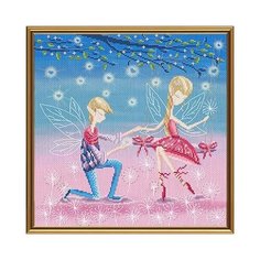 Наборы для вышивания бисером нова слобода ННД 3058 Признание в любви 30х30 см Nova Sloboda