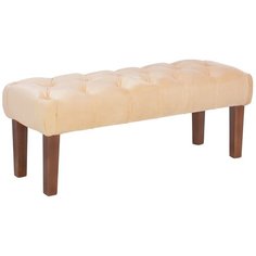 Пуф Leset IRMA, Велюр Premier 03 Миндаль, ножки орех