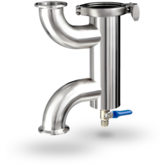 Джин-корзина для самогонного аппарата с отводами и краном 1,5 дюйма Добрый Жар