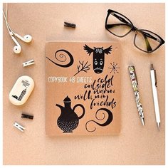 Тетради 48 листов "зимняя сказка". Набор 5 шт. Цена за 5 штук. 7-48-719 Альт