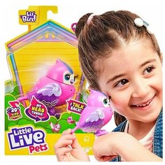Moose Little Live Pets Интерактивная птичка Твити-Свити 26030