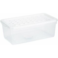 Ящик для хранения TEXTILEBOX 5.7л 34x20x13 прозрачный,CURVER