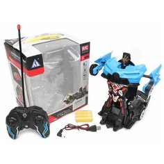 Робот-машина р/у, 5 каналов, свет, в комплекте: аккум., USB шнур, эл.пит.АА*2шт.не вх.в комплект Shantoy Gepay 23-2A Наша Игрушка