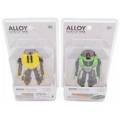 Робот-Машина металлическая, в комплекте оружие 2шт. Shantoy Gepay 668-E/F Наша Игрушка