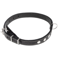 Ошейник Аркон Стандарт (о25/2д), обхват шеи 51-68 см черный