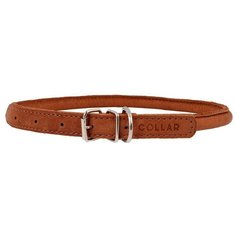 Ошейник COLLAR Soft 22306 для длинношерстных собак коричневый 6 мм* 17-20см