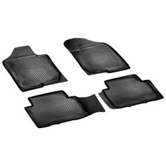 Комплект ковриков салона NorPlast NPL-Po-43-01 4 шт. черный