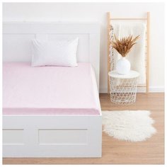 Простыня "Этель" 150х214 см, цв. розовый, 100 % хл, бязь 6925293