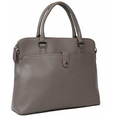 Женская кожаная сумка-портфель Palio 16271A-025 grey