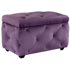 Сундук Leset Classic-Е64 Велюр YD-11B Фиолетовый/ножки пластик