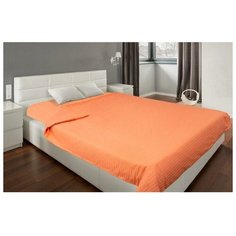 Пододеяльник "Этель basic" 220*215 ± 3см, цв.персиковый, страйп-сатин,135 гр/м2 5290278