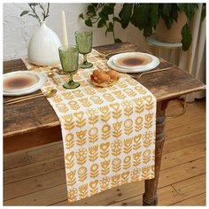 Дорожка на стол "Этель" Yellow garden 40х149см, 100% хл, саржа 190 г/м2 6756620