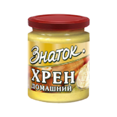 Хрен Домашний Знаток -0,160 кг) стекло Калининград