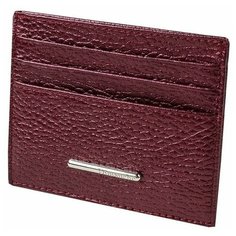 Визитница "Nice"93055, перламутр вишневая Dimanche