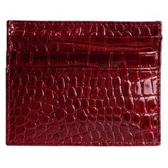 Футляр для визиток "Nice"93056, крокодил вишневый Dimanche
