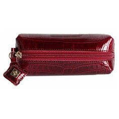 Футляр для ключей "Nice"70056, крокодил вишневый Dimanche
