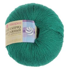 Пряжа Пехорка "Детский каприз трикотажный", 400 метров, 5 мотков по 50 грамм, цвет: 511 зелёнка