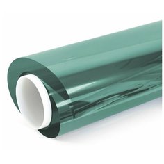 Пленка зеркальная солнцезащитная Green 15 самоклеющаяся оконная - 100х152 см Reton Group
