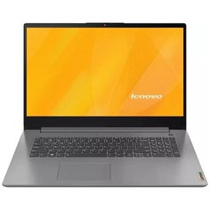 17.3" Ноутбук Lenovo IdeaPad 3 17ITL6 (1600x900, Intel Core i3 3 ГГц, RAM 8 ГБ, SSD 256 ГБ, без ОС), 82H9003FRK, Arctic Grey