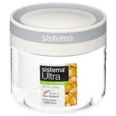 Контейнер круглый "Sistema", 550 мл