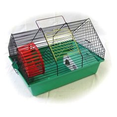 КГР вака для грызунов Домик малый с лесенкой и домиком. 385*275*255