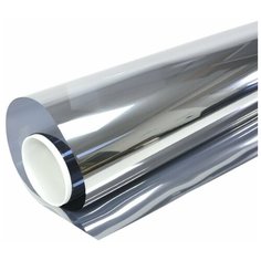 Пленка зеркальная солнцезащитная Silver 35 самоклеющаяся оконная - 1,52х15 м Reton Group