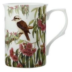 Кружка "Зимородок на эвкалипте" в подарочной упаковке 300 мл, материал костяной фарфор, Maxwell & Williams, MW638-JY0007