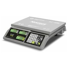 Весы торговые MERCURY M-ER 326AC-32.5 LCD (0,1-32 кг), дискретность 10 г, платформа 325x230 мм, без стойки Mertech