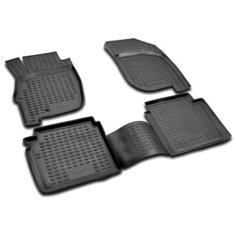 Комплект ковриков салона ELEMENT NLC.35.12.210 для Mitsubishi Galant 4 шт. черный