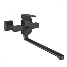 MIXXUS KUB-006 (EURO) BLACK смеситель для ванны из нержавеющей стали SUS 304 черный матовый