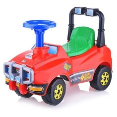 Автомобиль-каталка Полесье Джип №4 (красный) (71941)