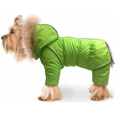 Зимний комбинезон "Аляска" для собак оливковый размер М Zoo Trend