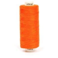 Нитки бытовые IDEAL 40/2 366м 100% п/э, цв.382 рыжий, 10 шт.