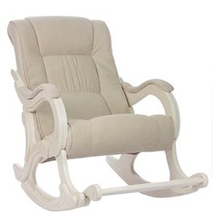 Кресло-качалка Модель 77, Дуб шампань, ткань Verona Vanilla Komfort