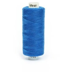 Нитки бытовые IDEAL 40/2 366м 100% п/э, цв.258 синий, 10 шт.
