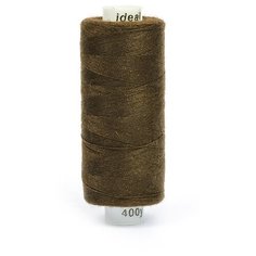 Нитки бытовые IDEAL 40/2 366м 100% п/э, цв.276 коричневый, 10 шт.