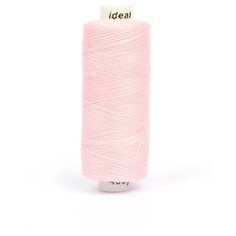Нитки бытовые IDEAL 40/2 366м 100% п/э, цв.111 св.розовый, 10 шт.