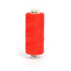 Нитки бытовые IDEAL 40/2 366м 100% п/э, цв.157 красный, 10 шт.