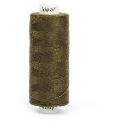 Нитки бытовые IDEAL 40/2 366м 100% п/э, цв.286 хаки, 10 шт.