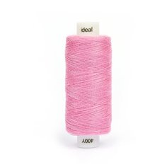 Нитки бытовые IDEAL 40/2 366м 100% п/э, цв.179 розовый, 10 шт.