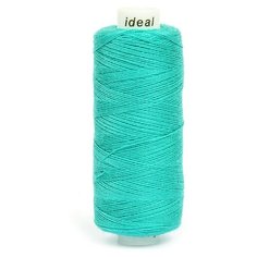 Нитки бытовые IDEAL 40/2 366м 100% п/э, цв.345 голубой, 10 шт.
