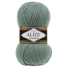 Пряжа Alize Lanagold (Ланаголд) 386 лазурный 49% шерсть, 51% акрил 100г 240м 5шт